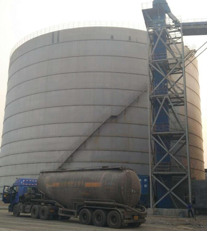 淄博5万吨钢板库