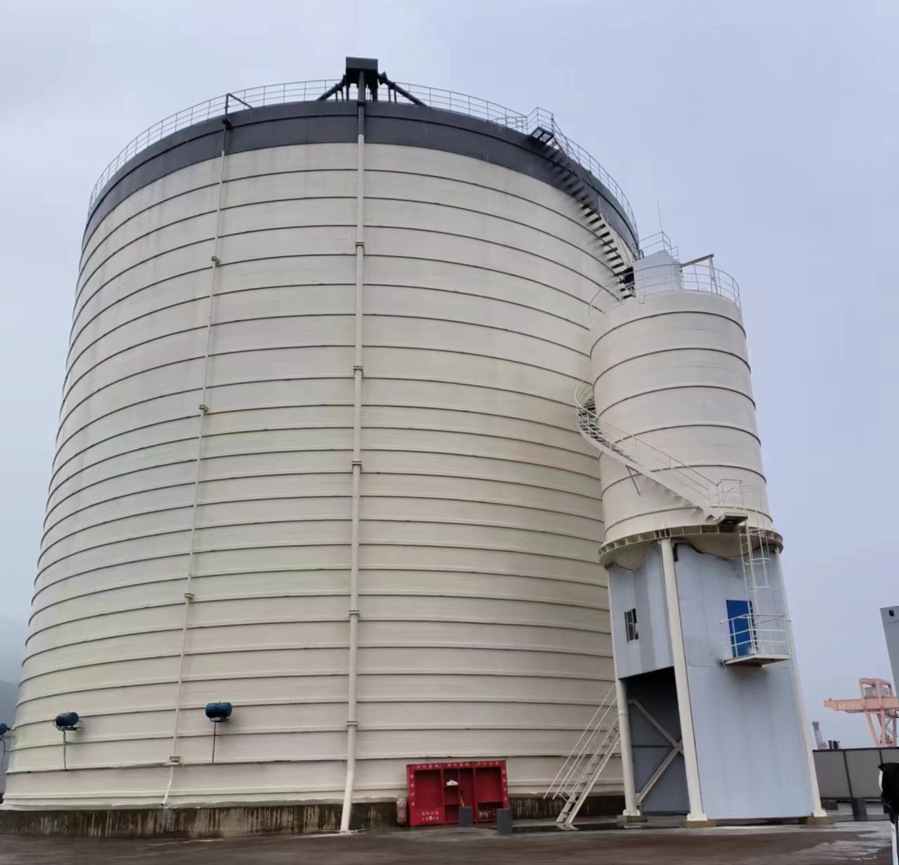 淄博10万吨水泥钢板库