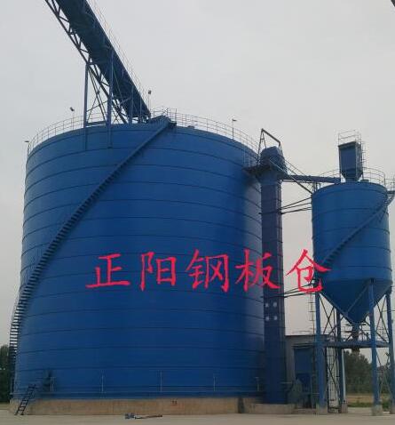 淄博大型矿粉钢板库