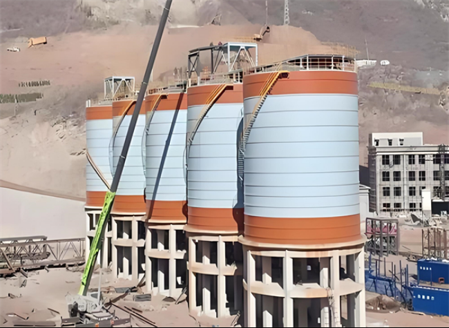 淄博高架钢板仓